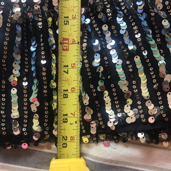 Sequined shirt sleeve top - Picture 5 of 5